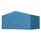 Arrow Storage Products Elite Galvalume Steel Premium Shed Storage Shed, 14 ft x 12 ft, Cool Grey EG1412BG - alternate 2